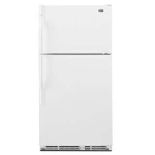 M1TXEGMYW  Maytag 20.6 Cu. Ft. 33 In. Wide Top Freezer Refrigerator 