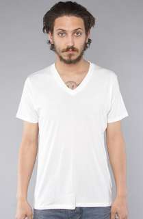 Alternative Apparel The Perfect V Neck Tee in White  Karmaloop 