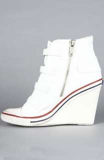 Ash Shoes The Thelma Sneaker in White Canvas  Karmaloop   Global 