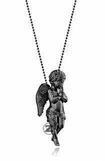 ZShock Guardian Angel Charm by ZShock in Silver with Black Platinum 