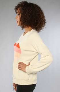 Wildfox The Beach Heart Original Gidget Sweatshirt in White 