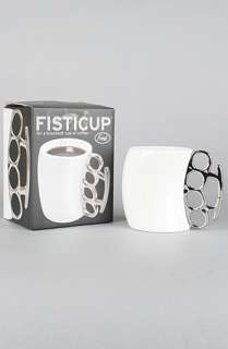 FRED The Fisticup Brass Knuckles Mug  Karmaloop   Global Concrete 
