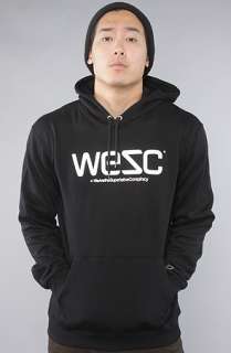 WeSC The WeSC Hoody in Black  Karmaloop   Global Concrete Culture