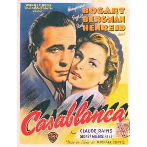 Casablanca Plakat Movie Poster (26 x 34 Inches   67cm x 87cm) (1942 