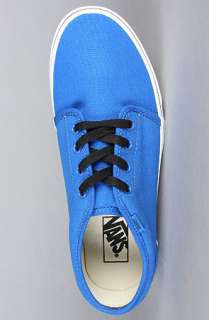 Vans Footwear The 106 Vulcanized Sneaker in Victoria Blue True White 