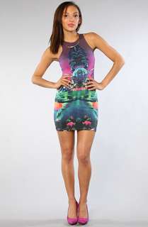 Motel The Zena Dress in Mirrored Island  Karmaloop   Global 