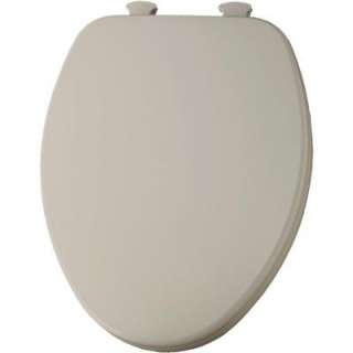 CHURCH Elongated Closed Front Toilet Seat in Fawn Beige 585EC 068 at 