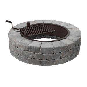 Necessories 12 in. H Bluestone Fire Pit with Cooking Grate 3500006 at 