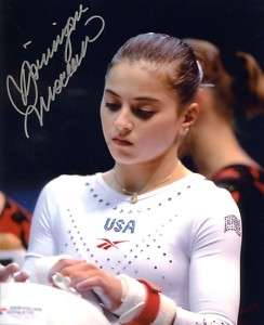 DOMINIQUE MOCEANU Olympic Gymnastic Gold Autographed  