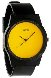 Flud Watches The Pantone Watch in Black Yellow  Karmaloop 