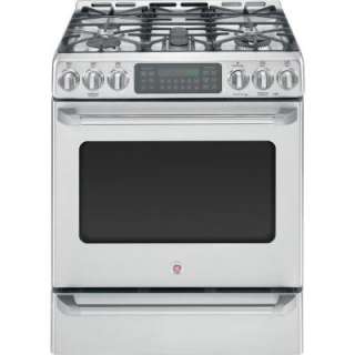   in. Self Cleaning Freestanding Gas Convection Range in Stainless Steel