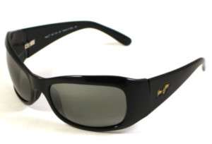 Maui Jim Hibiscus Sunglasses 134 02 Gloss Black/Grey  