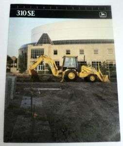 John Deere 1997 310 SE Backhoe Loader Sales Brochure  