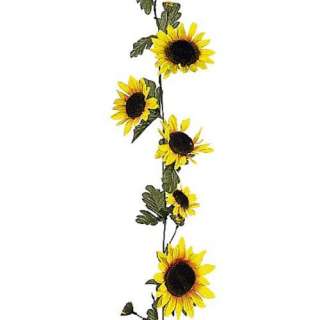 Deko Woerner Sonnenblumen Ranke 180cm/Z  Küche & Haushalt
