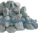   Olivin Diabas Steine für Sauna Ofen ca. 19   20 kg Im Versandkarton