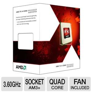 AMD FD4100WMGUSBX FX 4100 Processor   Quad Core, 8MB L3 Cache, 2MB L2 