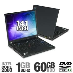 IBM ThinkPad T60 Notebook PC   Intel Core 2 Duo 1.83GHz, 1GB DDR2 
