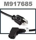 10 Ft/Foot/Feet)Right Angle Power Cord 14 AWG 15 Amp (LCD,LED,Plasma 