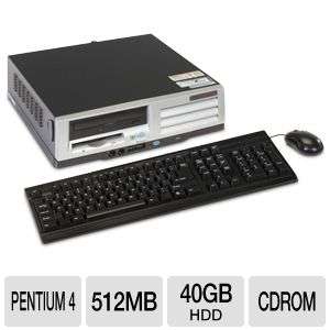 HP Compaq Evo D5S Desktop PC   Intel Pentium 4 1.7GHz, 512MB DDR, 40GB 