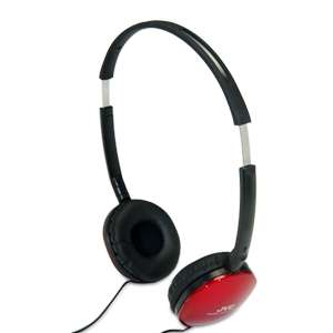 JVC HA S150 RX Flats Headphones   Red 
