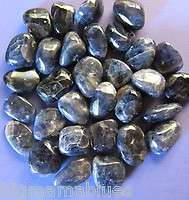 IOLITE 1 LG Tumbled Stone Crystal Healing Reiki Water Sapphire Money 
