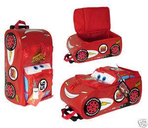 Disny CARS Lightning McQueen Wheeled Luggage Suitcase  