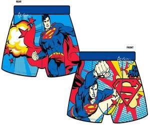 Mens Superman Novelty Boxer Shorts Sizes S XL  