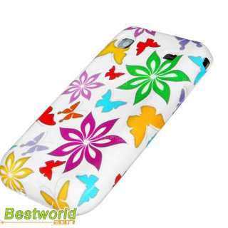 FLOWER GEL CASE COVER FOR SAMSUNG GALAXY S i9000 [7]  