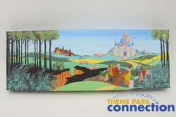 Disney LE 1 Art Sample Prototype Disneyland Castle Event Giclee Canvas 