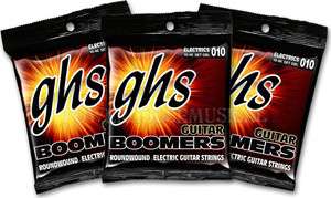   BOOMERS ELECTRIC GUITAR STRING GBL 10 46 (3 SETS) 737681000943  