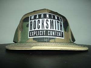 ROCKSMITH EXPLICIT SNAPBACK HAT  