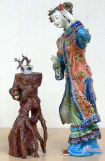   Ceramic / Porcelain Figurine Ancient Chinese Great Beauty Woman Statue
