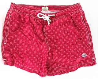 New $300 Borrelli Red Swimwear Large/Large  