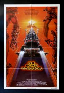 THE ROAD WARRIOR * 1SH ORIG MOVIE POSTER 1982 MAD MAX  