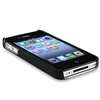 Black TPU Case+Chargers+Privacy LCD+Cable for iPhone 4 4S 4G 4GS 