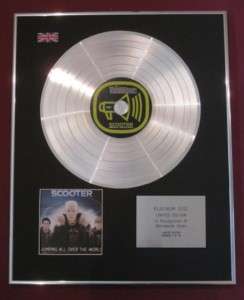 SCOOTER Platinum Disc  JUMPING ALL OVER THE WORLD  