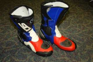 SIDI Brevettata Vertebra System Motorcycle Boots ~ Excellent Condition 
