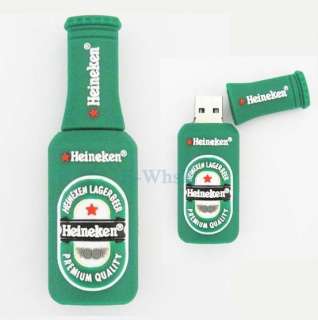 32GB Green Beer USB2.0 Flash Memory Stick Pen Drive  