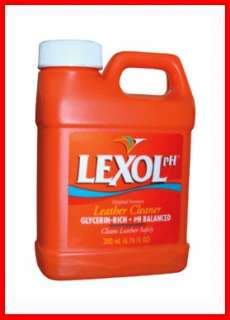 Lexol 200 mL ( Orange ) Cleaner, pH Leather Cleaner .