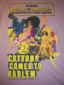 COFFY COTTON COMES TO HARLEM JUNIORS T SHIRT L NEW  