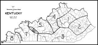 Kentucky Cultural Areas Map Woodford County Sample Map