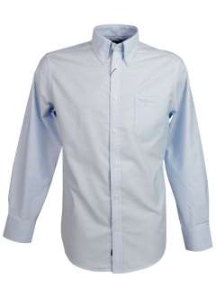 Mens Ben Sherman Classic Eton Oxford Shirt Plain Long Sleeves Button 