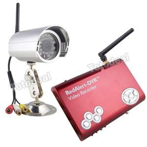 Wireless CCD Night Vision Outdoor Camera Motion SD DVR  