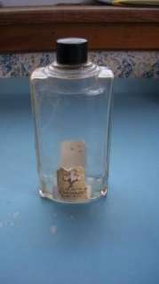 VTG Cara Nome Art Deco Glass Langlois Perfume Bottle  