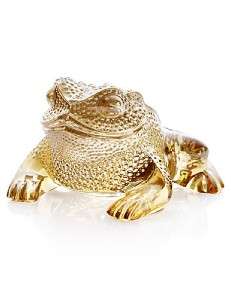 Lalique Gregoire Frog Gold Lustre 10139400  