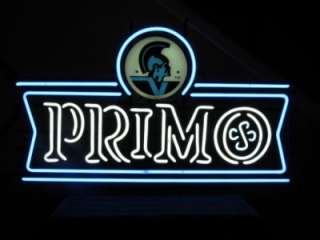 Primo Island Lager Beer Logo Promotional Neon Light Bar Sign NEW USA 
