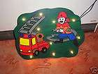 Kinderzimmer Wandlampe Feuerwehr Auto Feuerwehrmann