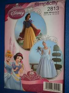 Simplicity 2817 Girls Snow White Cinderella Costume Pattern  