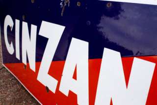 CINZANO MARTINI Reklameschild Emailleschild RIESIG in Nordrhein 