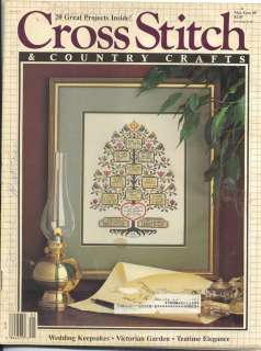 Cross Stitch and Country Crafts Magazine May/June 1988 Issue  